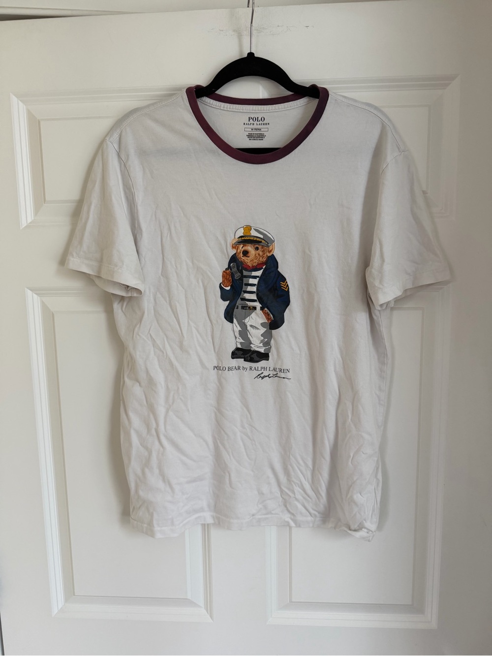 Polo Ralph Lauren Nautical Polo Bear Graphic Tshirt Men’s Medium